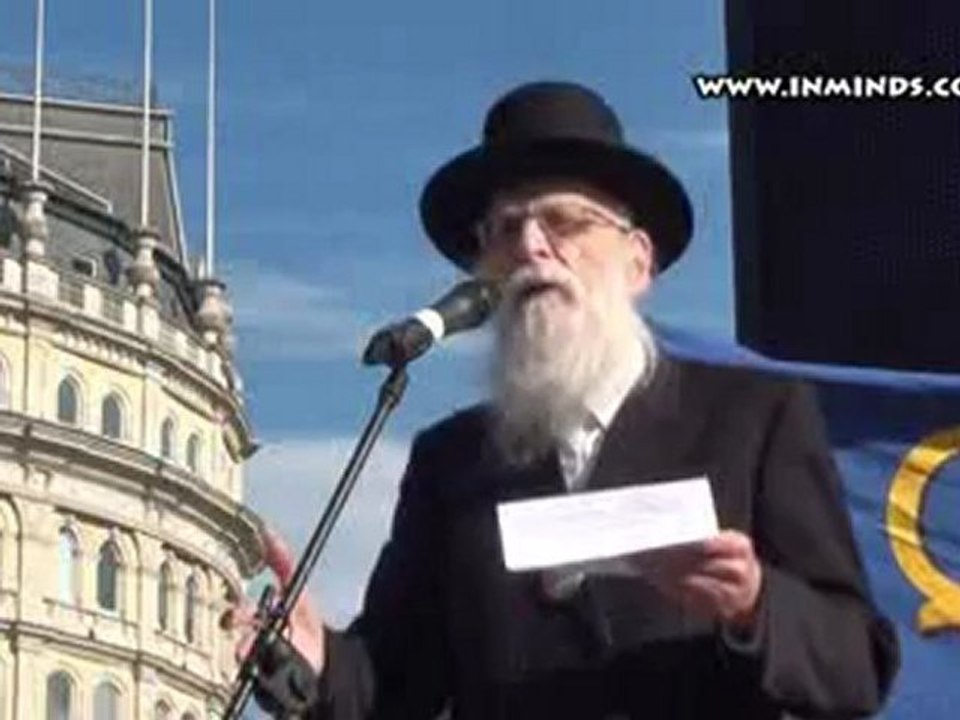 Rabbi Ahron Cohen, Al Quds Day 2011, London 21th August 2011 [inminds]