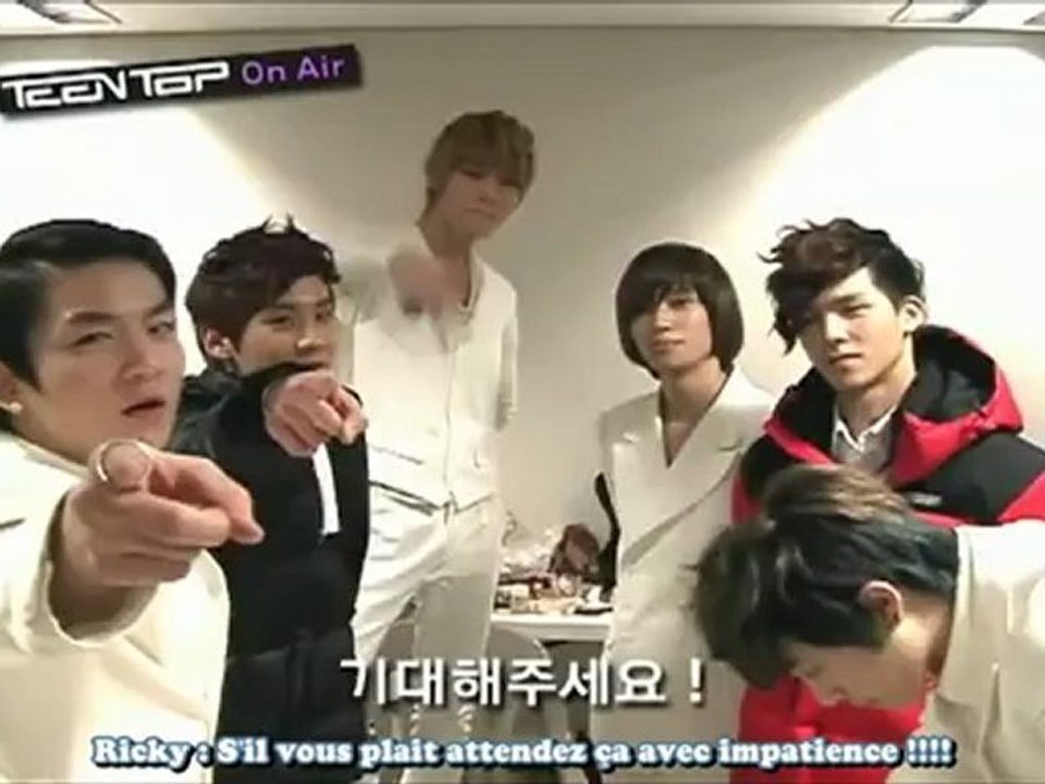 TEEN TOP On Air  '2:2:2  la division des équipes (pierre, papier, ciseaux)'  VOSTFR
