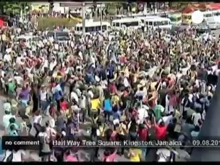 JO : Les jamaïcains célébrent la... - no comment