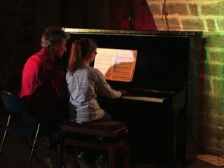 Suite Burlesque, Dolente, Pimpante, Mélancolique, by Germaine Tailleferre, June 2012, par Manon Chanu et Philippe Scieux