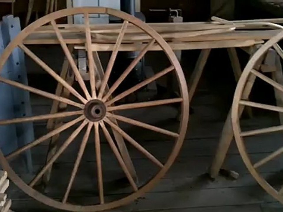Historic Workshop - Terrance talks about a historic workshop at Greenfield Village. Dearborn, Michigan.
