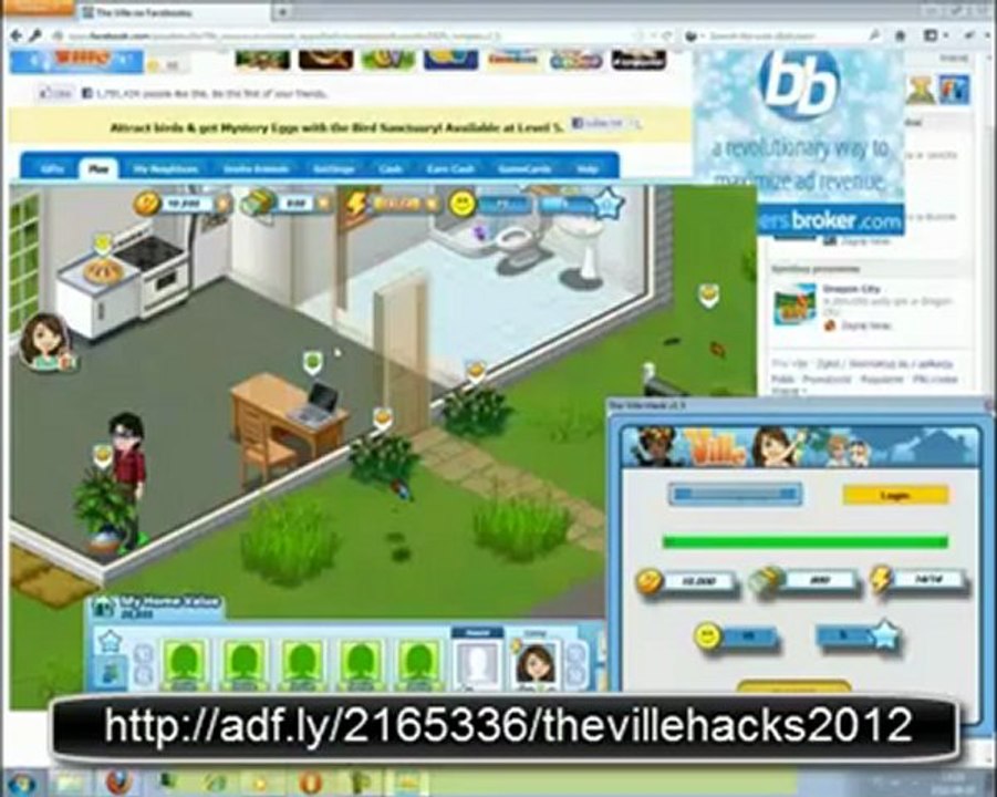 The Ville Hack Cheat Engine Coins And Cash Adder º FREE Download º August 2012 Update