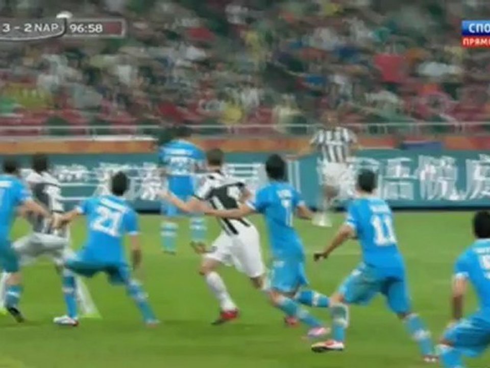 JUVENTUS 4-2 NAPOLI highlights 11.08.2012