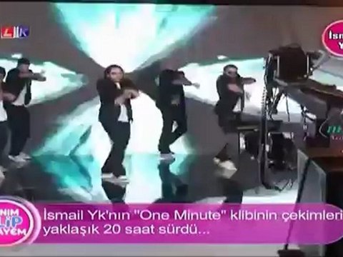 İSMAİL YK ONE MİNUTE KLİP ÇEKİMİ
