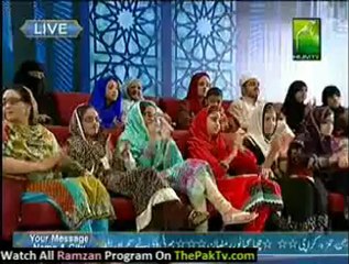 Noor e Ramzan Hum Ke Saath By Hum TV - 11th August 2012 (Aftar) - Part 1