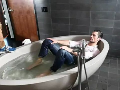 David Gandy for 'August Man' Malaysia (July 2012) - Behind the scenes