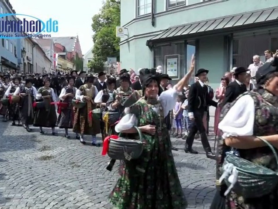 Dachauer volksfest 2012 - einzug am 11.08.2012