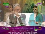 Pakistan Ramzan - ( Iftar Transmission) - 11th August 2012 - 22nd Ramzan Part 2