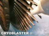 Nettoyage turbine par système de nettoyage cryogénique CRYOBLASTER®