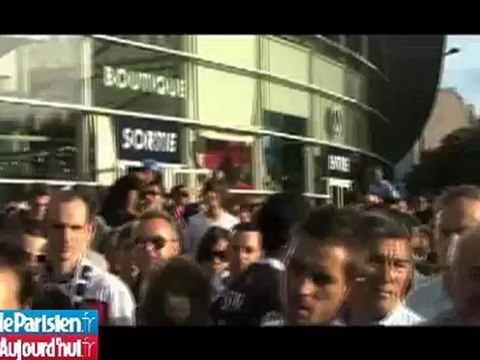 PSG-Lorient : les joueurs acclamés à l'arrivée au Parc