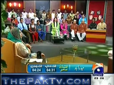 Khabar Naak With Aftab Iqbal - 11th August 2012
