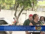 Autoridades desalojan a invasores de terreno en San Bernardino