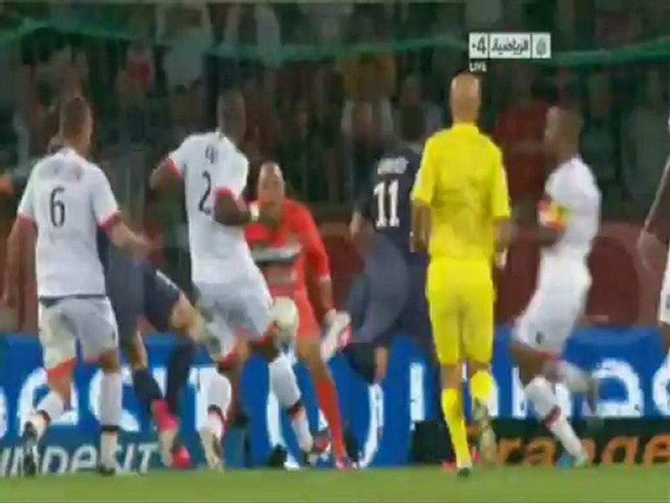 الهدف الأول لسان جيرمان أمام لوريان