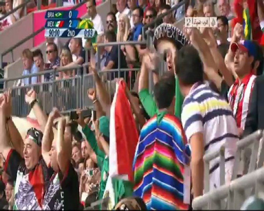 البرازيل 1 - 2  المكسيك