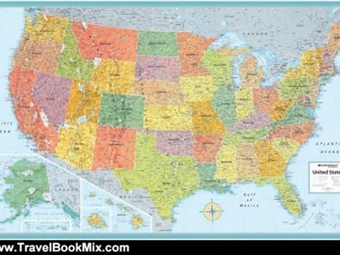 Travel Book Review: Rand Mcnally Us Wall Map (M Series U.S.A. Wall Maps) 50 x32 by Rand McNally
