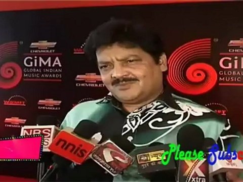 Singer Udit Narayan on GIMA Awards
