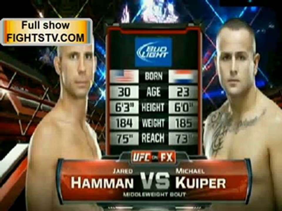 JARED HAMMAN VS MICHAEL KUIPER