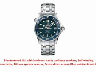 Omega Men's 2222.80.00 Seamaster 300M Chrono Diver Watch Unboxing