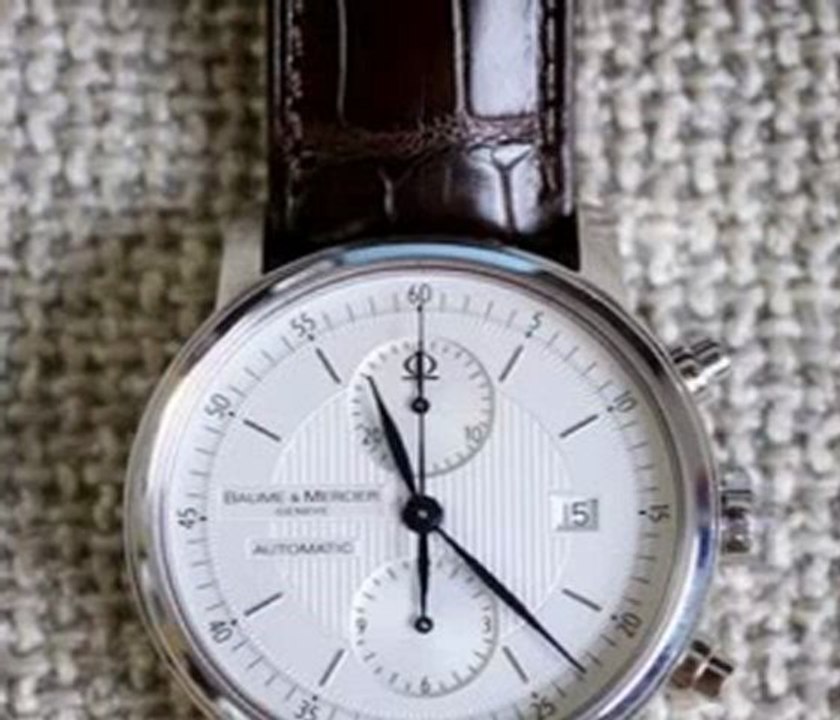 Baume & Mercier Men's 8692 Classima Automatic Chronograph Watch For Sale