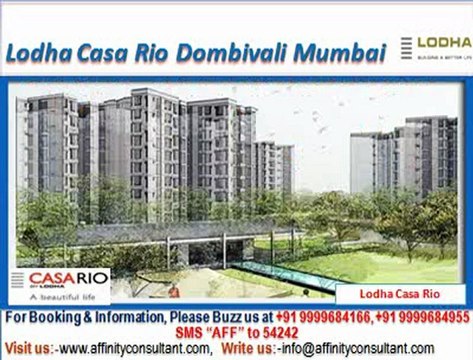 lodha pavala city dombivali mumbai @ 09999684166