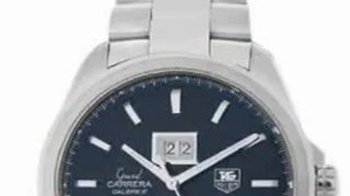 TAG Heuer Men's WAV5111.BA0901 Grand Carrera Grand Date GMT Watch Best Price