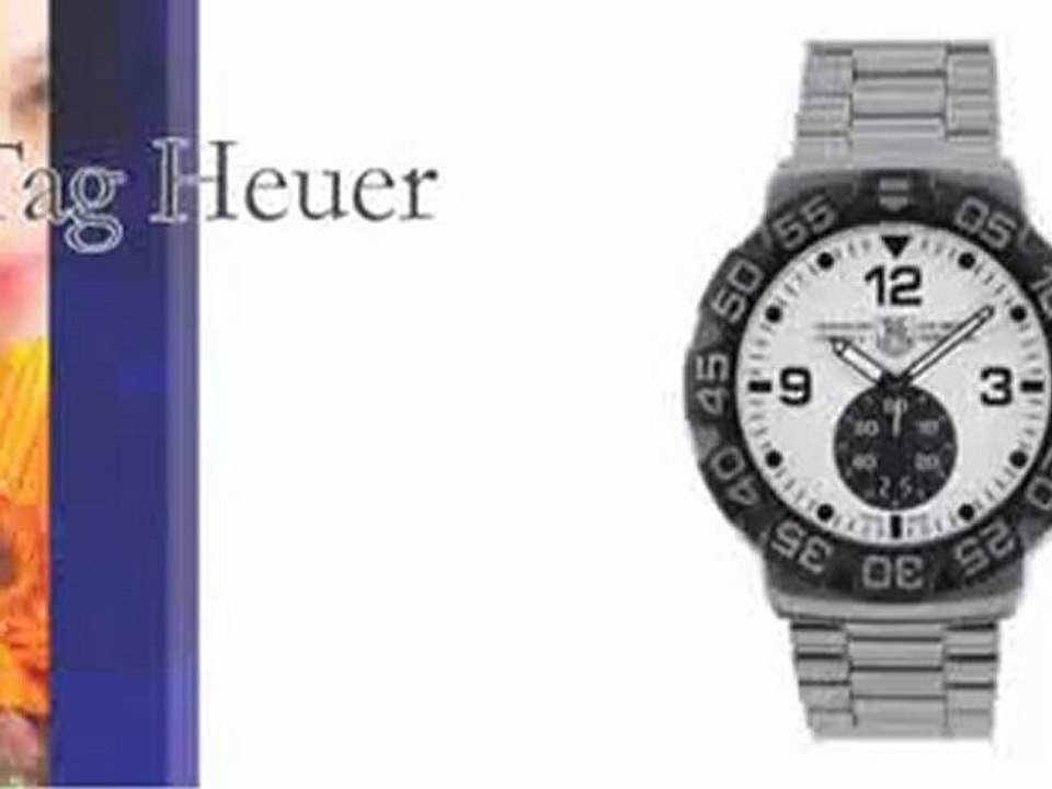 TAG Heuer Men's WAH1011.BA0854 Formula 1 Grande Date White Dial Stainless Steel Watch Best Price
