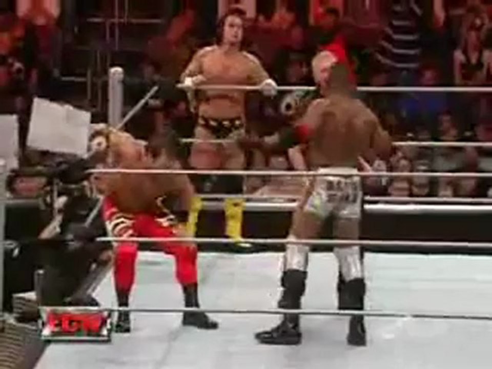 CM Punk and Chris Benoit vs Elijah Burke and Marcus Cor Von