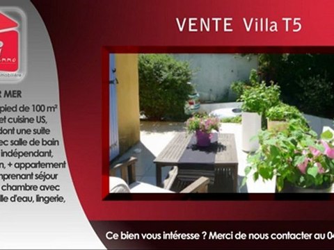 Vente maison T5 sanary sur mer villa T5 a vendre sanary VAR
