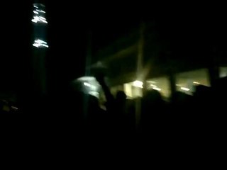 Syria فري برس حمص  القريتين  مظاهرة مسائية تتحدى كلاب الأمن 11-8-2012