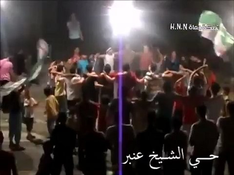 Syria فري برس حماه المحتلة بانوراما الحراك الثوري في محافظة حماة وريفها 11_8_2012