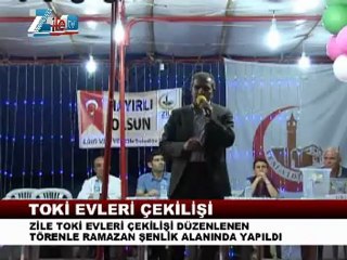 Zile toki evleri çekilişi 2012
