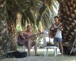 un autre blues sous les palmiers avec joguitac