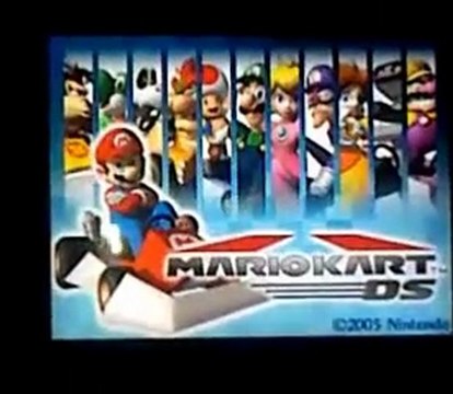 mario kart DS WT1 la coupe champignon