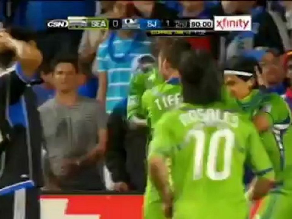 SJ Earthquakes 2-1 Seattle Sounders