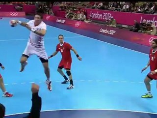 Kung fu Cupic pour Laskovic - Croatie vs Hongrie - JO 2012 - 12/08/2012