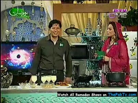 Ramzan Pakistan By PTV Home (Aftar) - 12th August 2012 - Part 2/3
