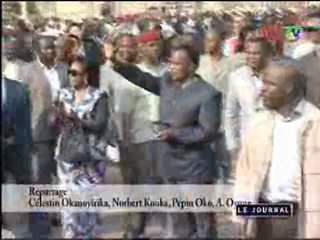 CFCO : Le train ’’la gazelle’’ arrive à la gare de Brazzaville