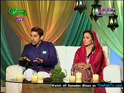 Ramzan Pakistan By PTV Home (Aftar) - 12th August 2012 - Part 3/3