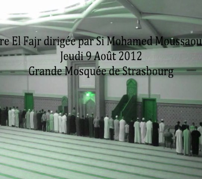Prière de Fajr- GMS 09 Août 2012 By Si Mohammed Moussaoui