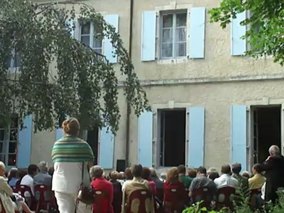 Concert lecture à Nohant 06