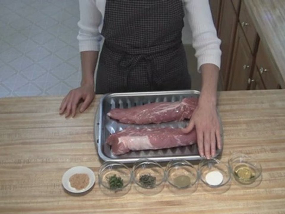 Herb Crusted Pork Tenderloin part 1
