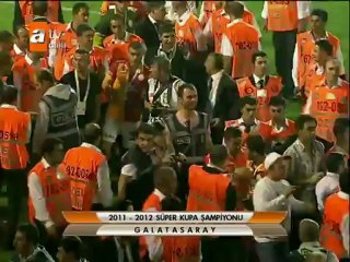 Mac sonu goruntuler ve Super Kupa seronomisi .