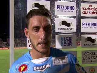 Interview de fin de match : OGC Nice - AC Ajaccio - saison 2012/2013