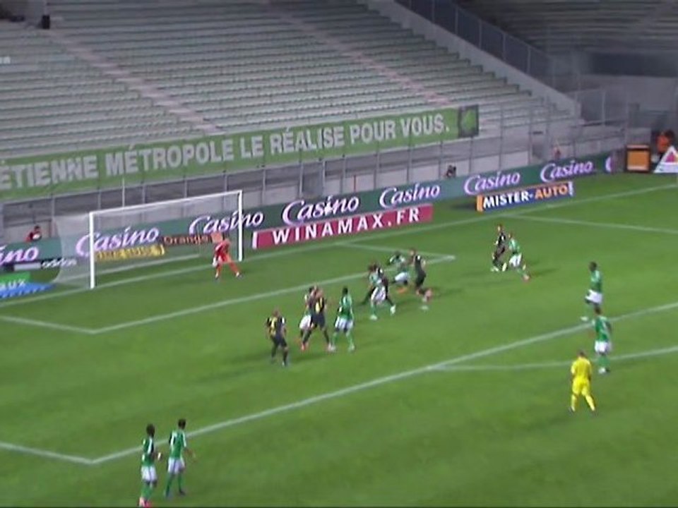 But Aurélien CHEDJOU (58ème) - AS Saint-Etienne - LOSC Lille (1-2) - saison 2012/2013