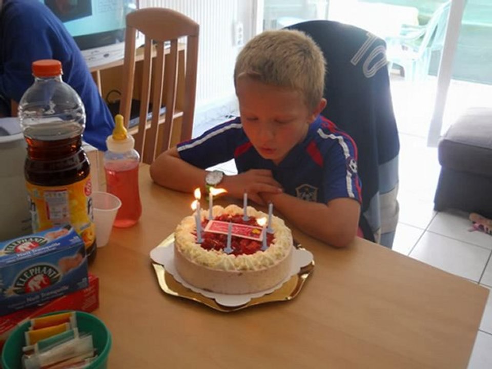 anniversaire jordan 7 ans