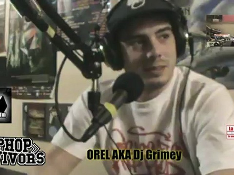 Interview d'Orel aka Dj Grimey sur RCV radio (La Voix du HipHop)