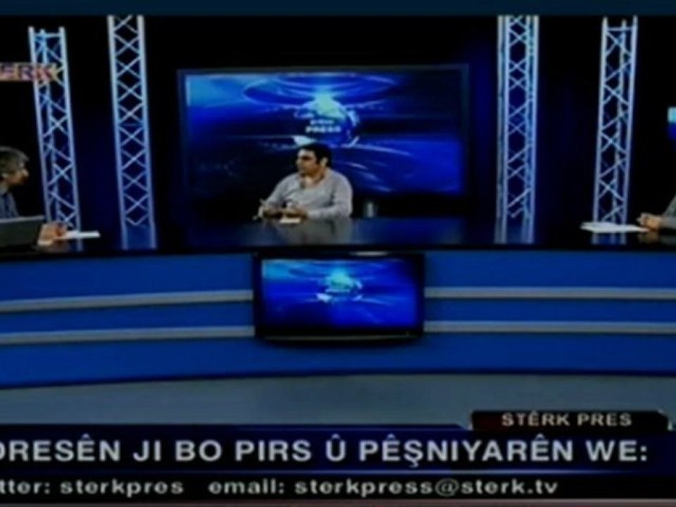2 Helîm Yûsif û Reşad Sorgul li ser Rojavayê Kurdistanê nirxandin û şîroveyan dikin û agahiyên ji çapemeniya ereban didin.