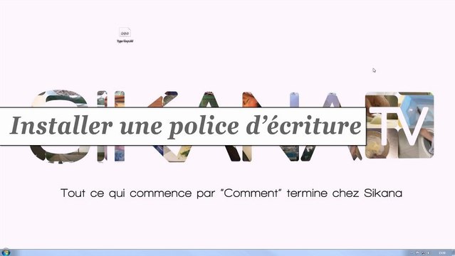Windows 7 : Comment installer une police d'écriture ? - HD