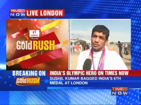 India's Olympic Hero Sushil Kumar with his Wife speak Exclusively to TImes Now