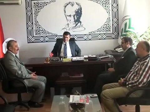 Vali Yılmaz Arslan Başkan Yılmaz'ı Ziyaret Etti.